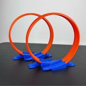 Hot Wheels Track System - Loop Builder Race Track - 0341QP2 - Lot of 2